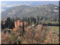 Veduta del monastero di Castagniers